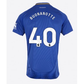 Leicester City Facundo Buonanotte #40 Domácí Dres 2024-25 Krátký Rukáv